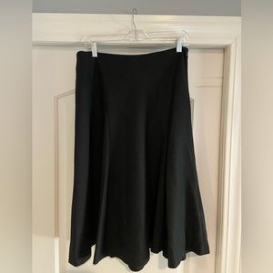 Abby Taylor charcoal gray skirt 12